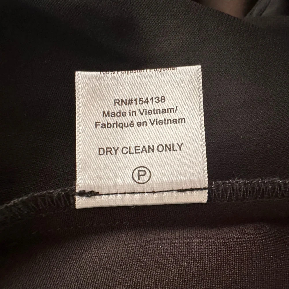 Staud Effie Drape Mock Neck Asymmetric Maxi Sheer Panel Black Stardust - Picture 11 of 14